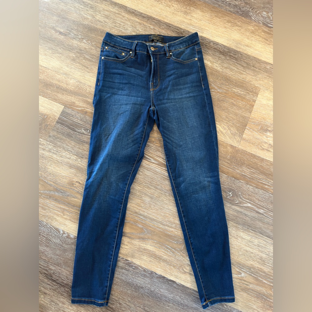Rachel Roy Dark Wash Blue Denim Skinny Jeans